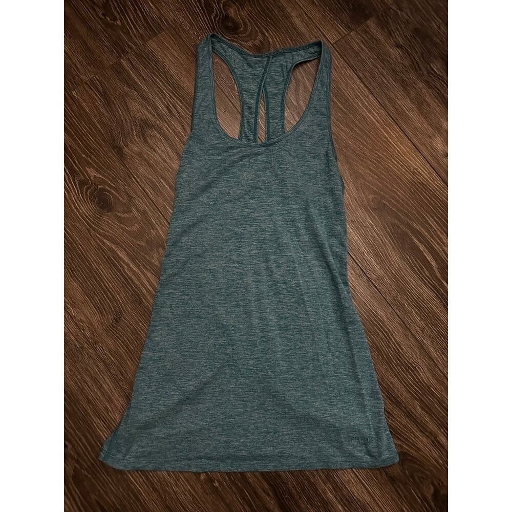 Patagonia Women Tank Top Size XS Aqua Keyhole